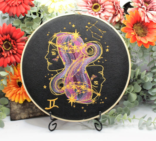 Zodiac sign Gemini, Constellations, Star Sign Birthday,  Zodiac Present, Astrology, Horoscope, New Age gift, Baby Shower, Mystic Wall Art