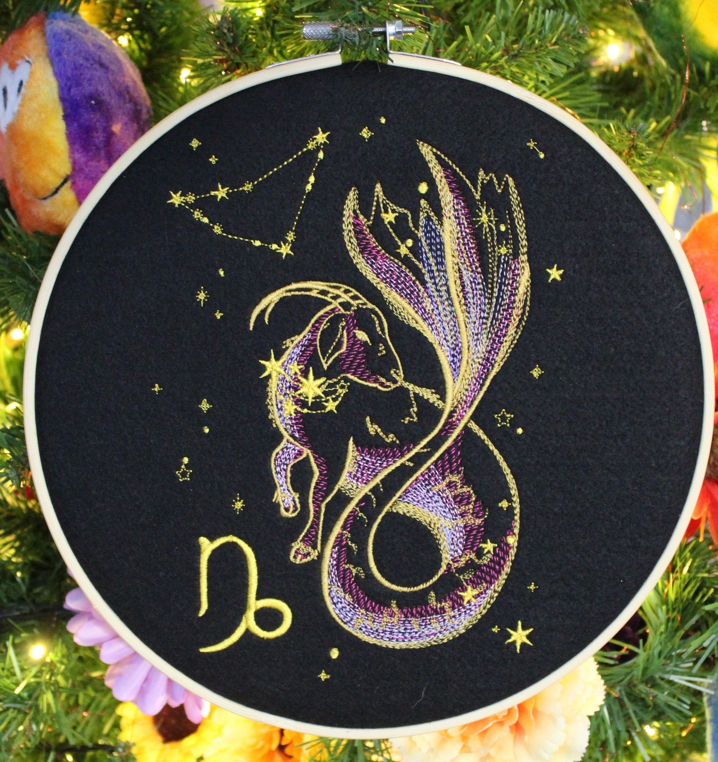 Capricorn Zodiac Birthday, Celestial Wall Art, Home Decor, Horoscope, Star-Sign, New mum, Capricorn Gift, Astrology Birthday Gift, New Age