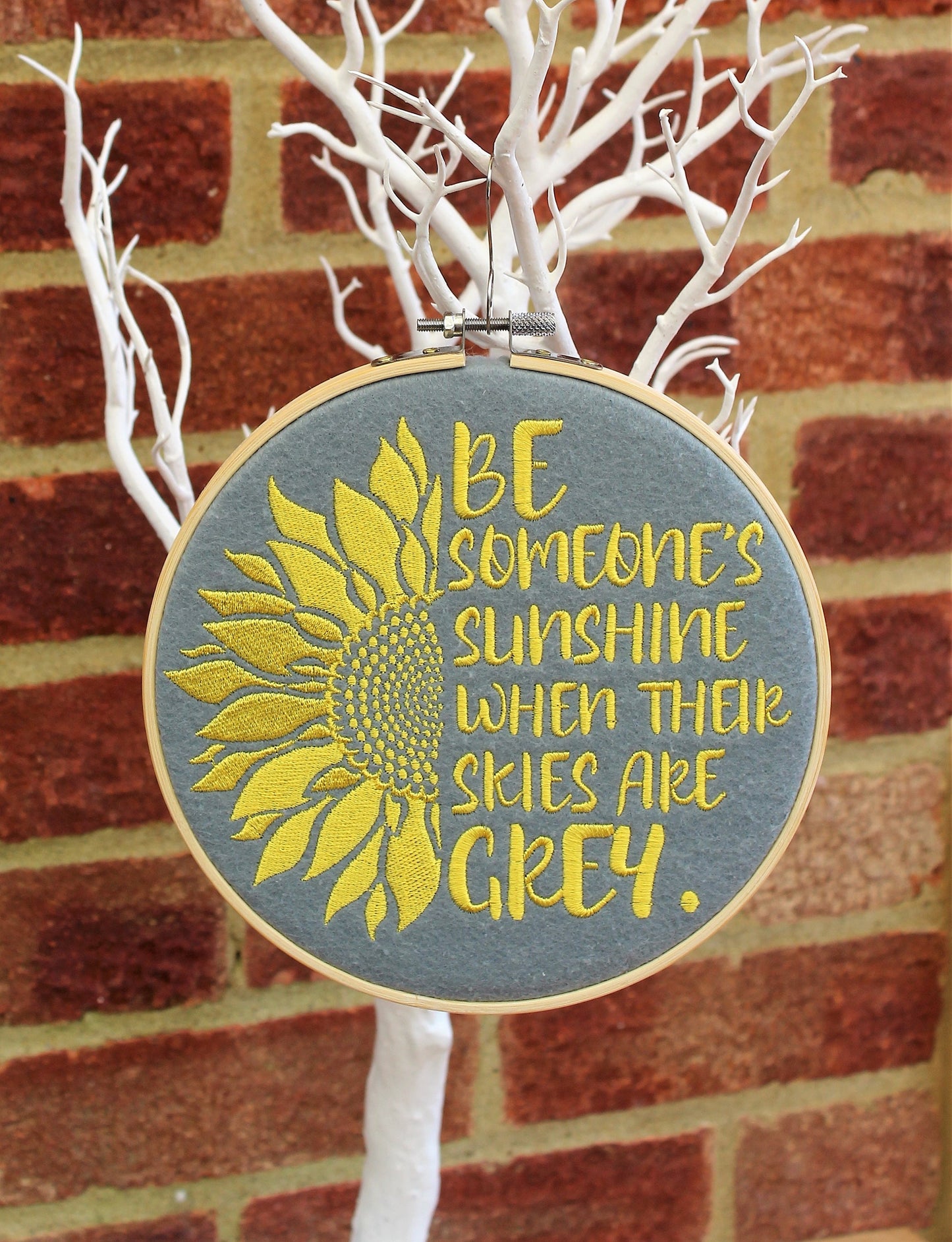 Inspirational Quote Sunflower, Thank-you Gift for Mum, Gift for Her, mental health awareness, Mindfulness Gift,  Care worker Christmas Gift