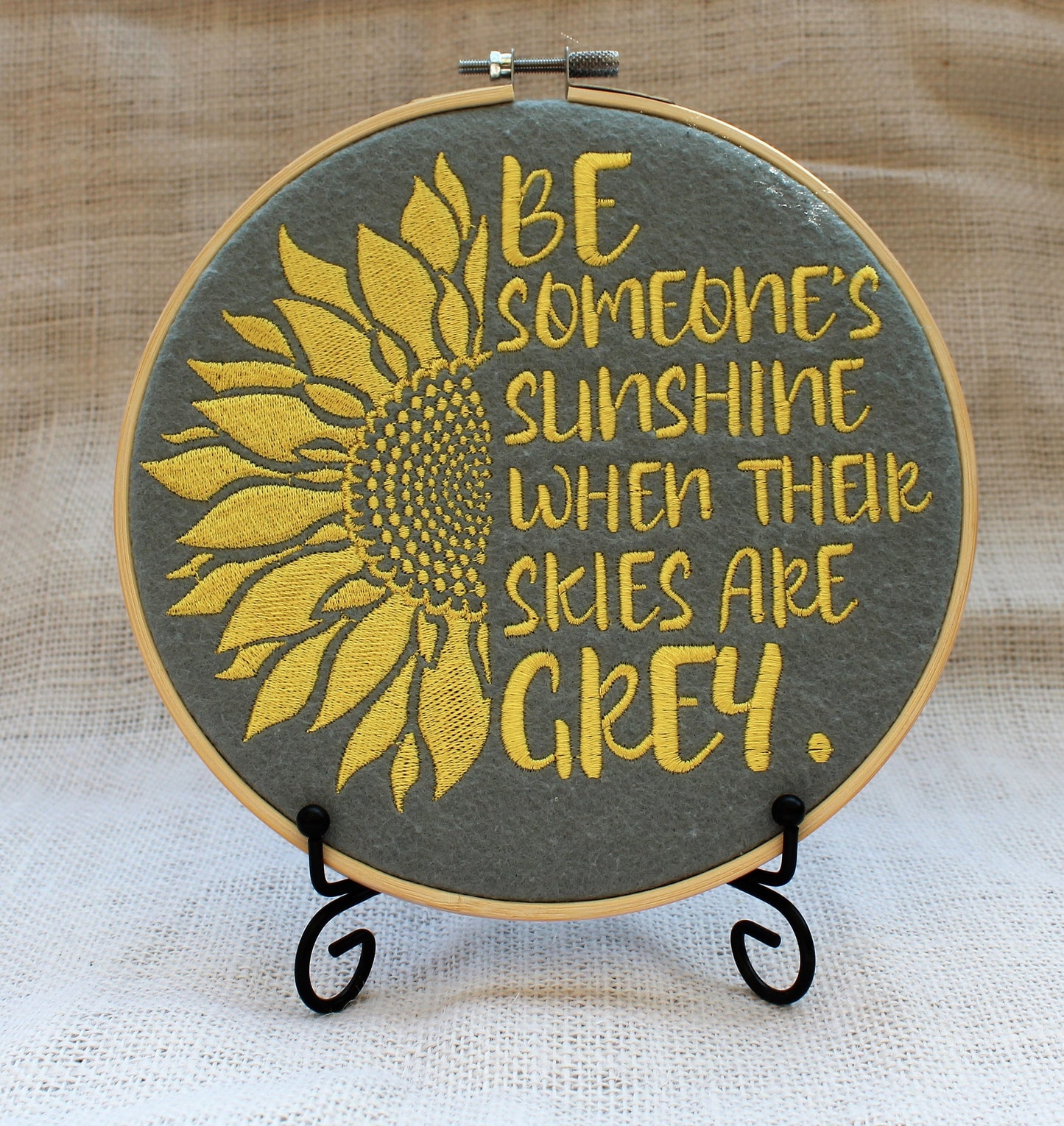 Inspirational Quote Sunflower, Thank-you Gift for Mum, Gift for Her, mental health awareness, Mindfulness Gift,  Care worker Christmas Gift