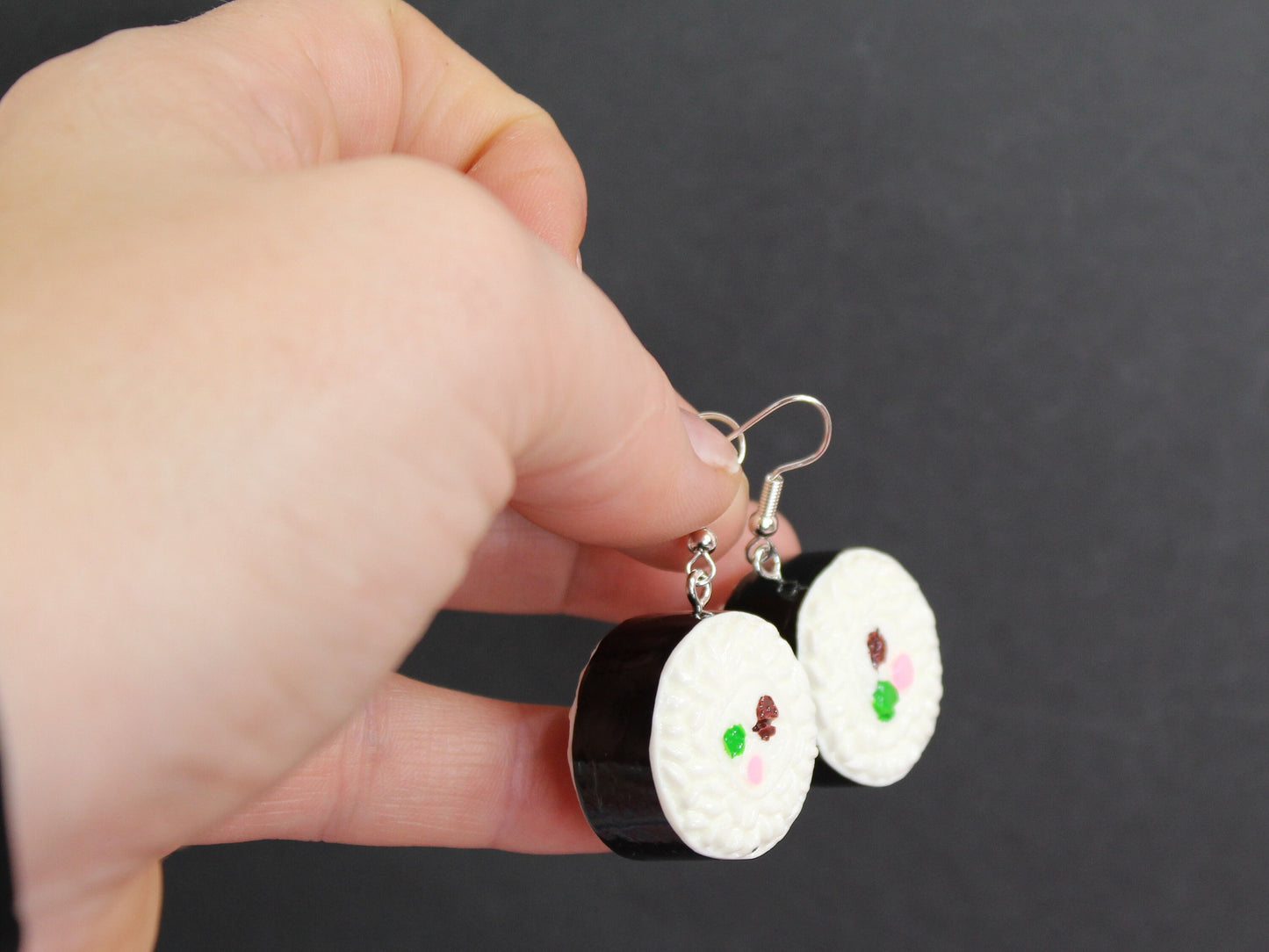 Sushi Roll Earrings, California Roll, Japanese Food Gift, Sushi Rolls, Sushi Gift, Christmas Earrings, Kawaii Earrings, Chefs Gift, Foodie