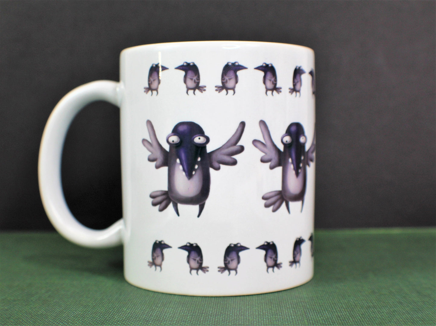 Crow Mug and Coaster