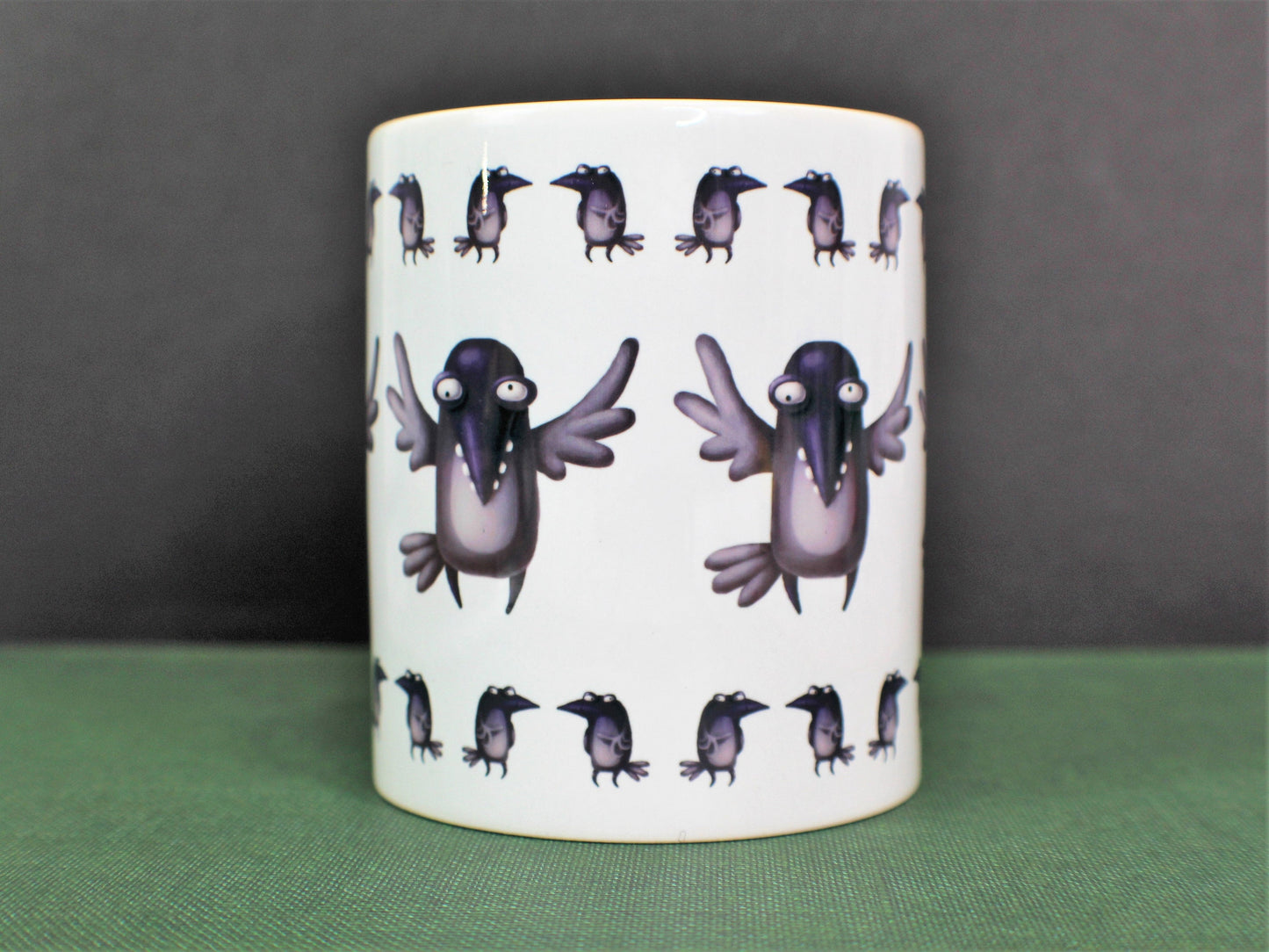 Crow Mug and Coaster