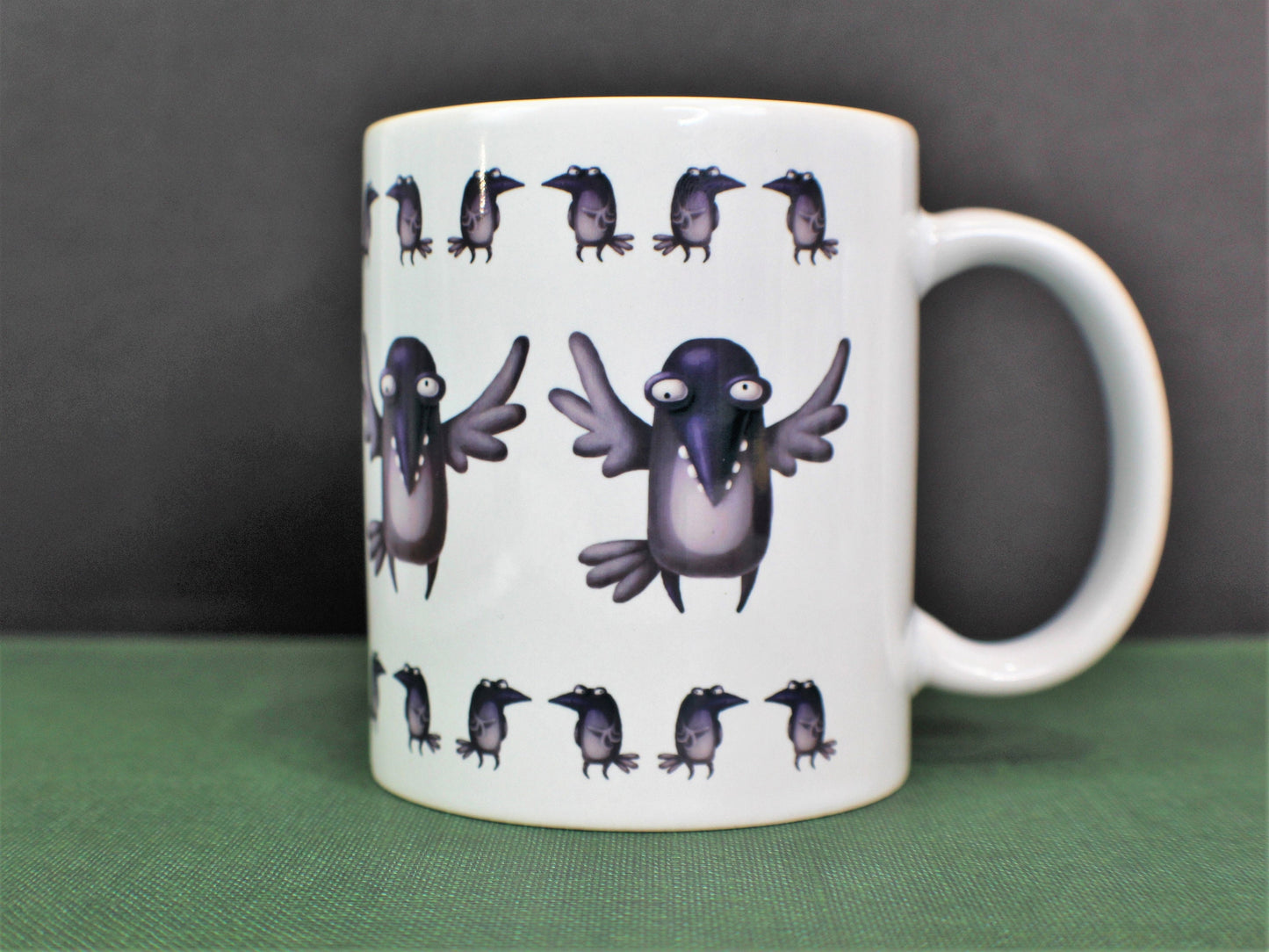 Crow Mug and Coaster