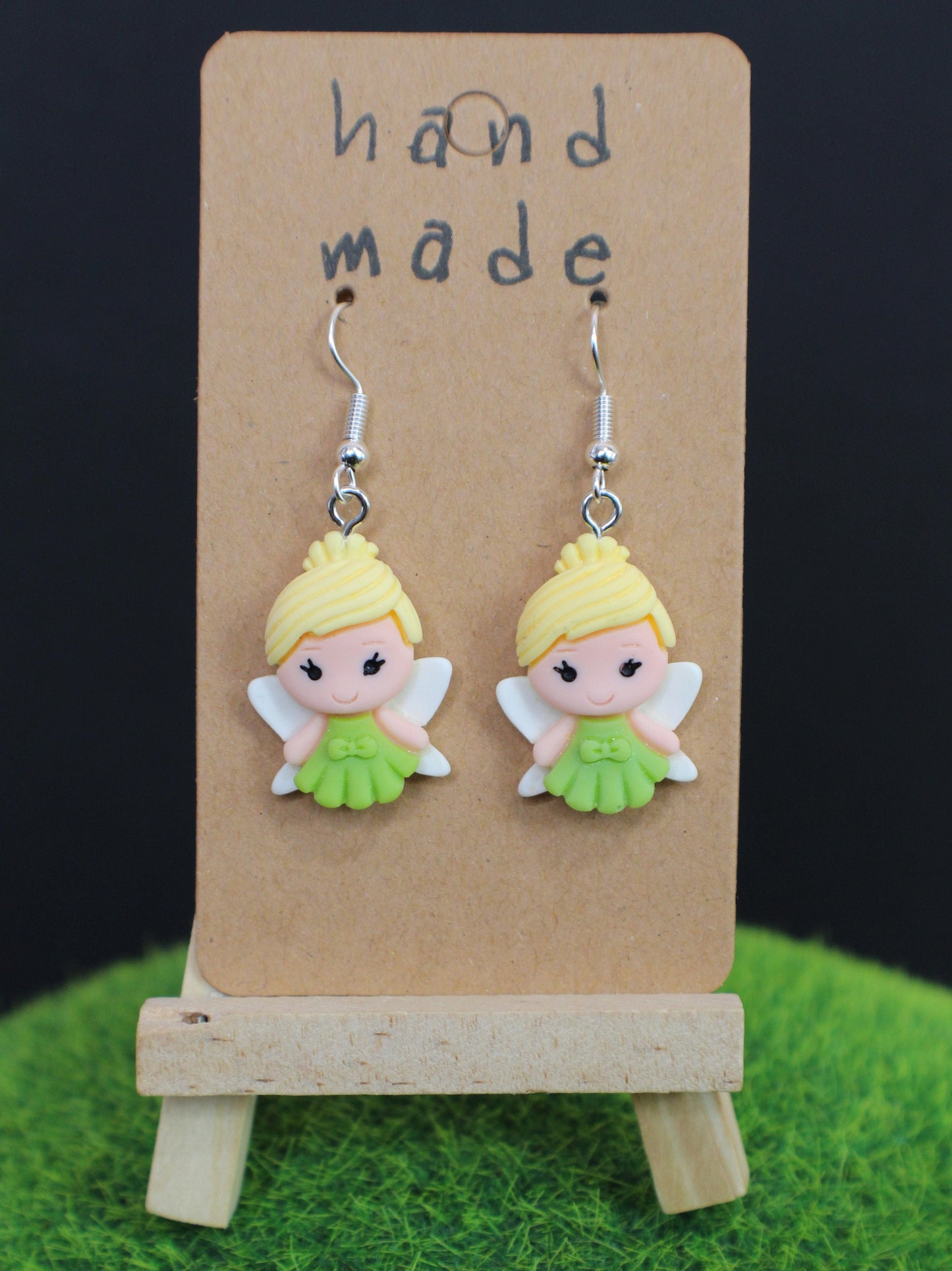 Cartoon Fairy Earrings, Fairy Earrings, Fantasy Earrings, Magical Creature Earrings, Gift for Her, Valentines Gift, Cosplay Earrings