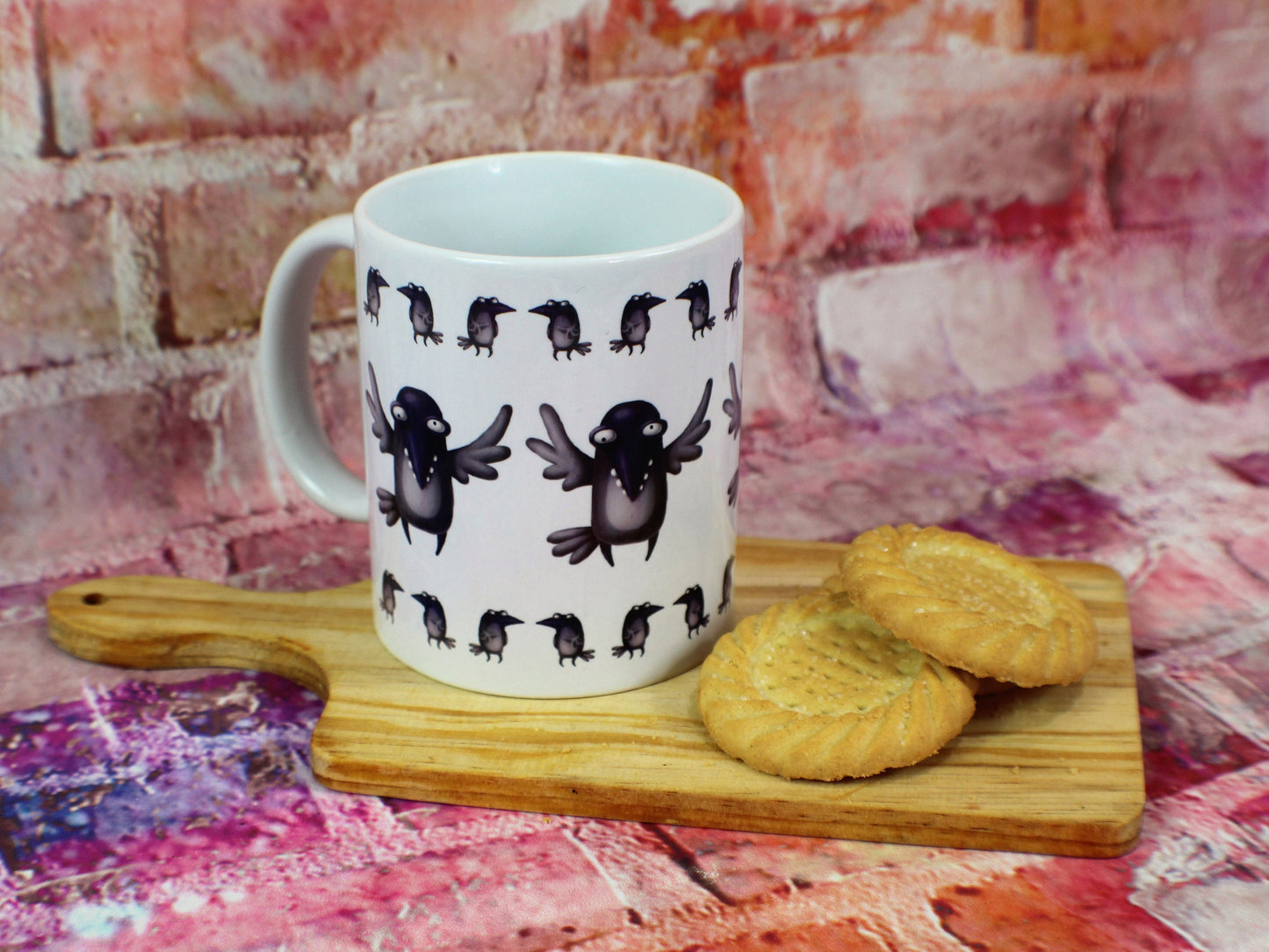 Crow Mug and Coaster