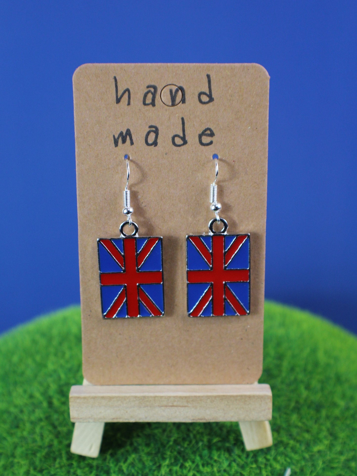 Union Jack earrings, The Union Jack, Celebration Earrings, Coronation Earrings, Kings Coronation, King Charles III, Eurovision Song Contest