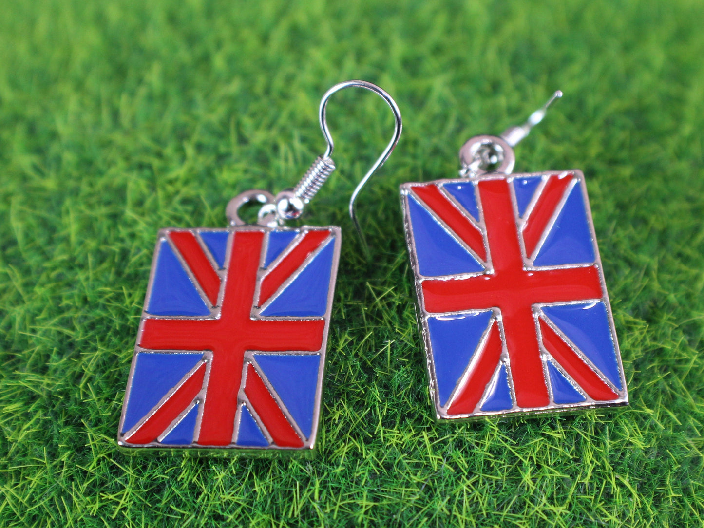 Union Jack earrings, The Union Jack, Celebration Earrings, Coronation Earrings, Kings Coronation, King Charles III, Eurovision Song Contest