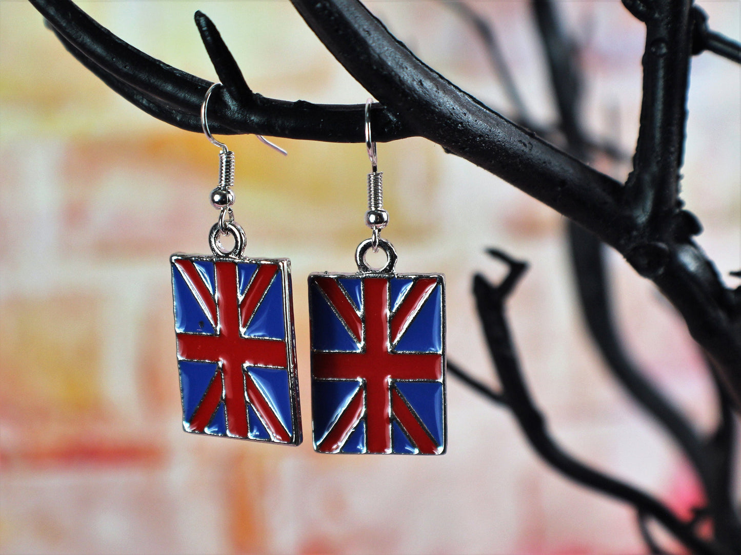 Union Jack earrings, The Union Jack, Celebration Earrings, Coronation Earrings, Kings Coronation, King Charles III, Eurovision Song Contest