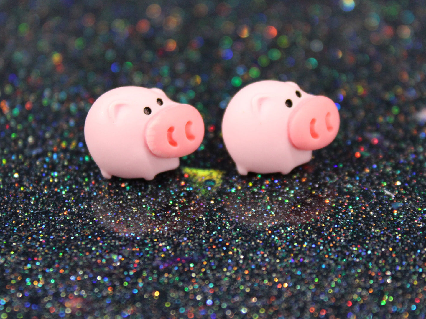 Pig Earrings, Cute Stud Earrings, Kawaii Earrings, Kids Earrings, Animal Earrings, Pig Lover Gift, Chefs Gift, Easter Basket Easter Earrings