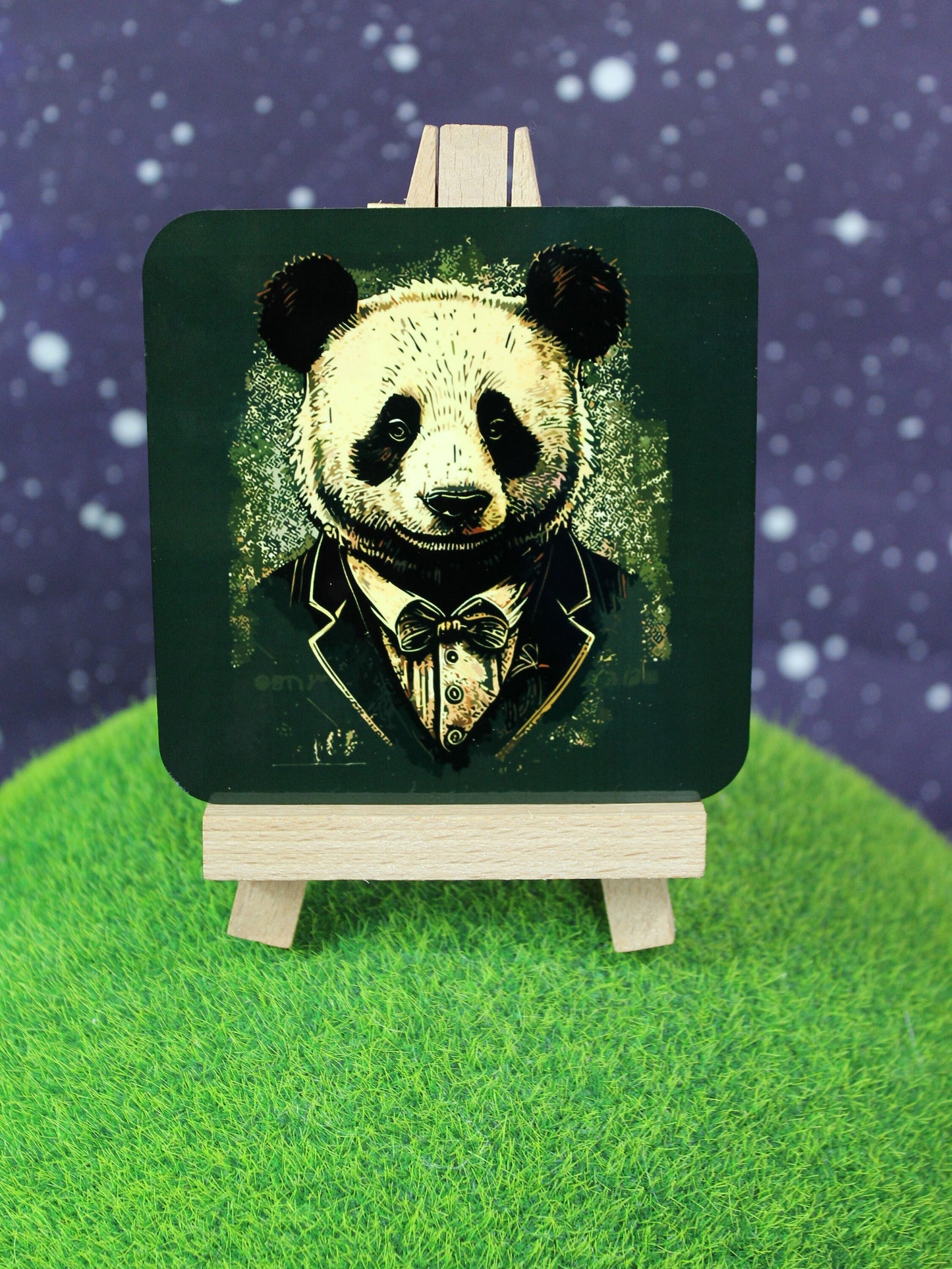 Panda Drinks Coaster