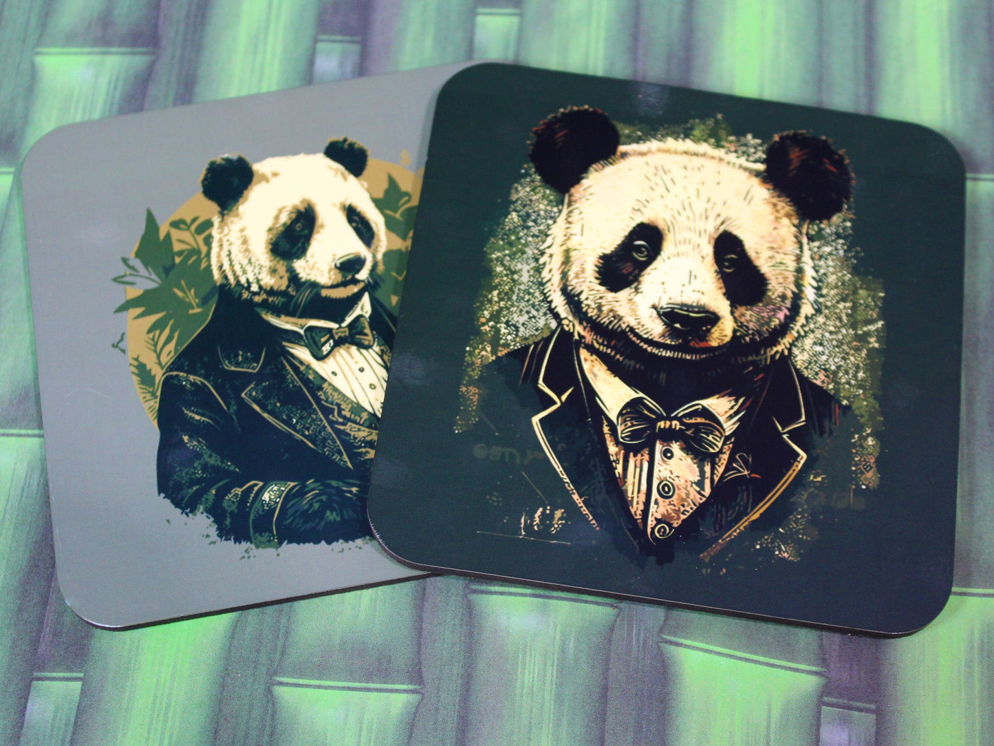 Panda Drinks Coaster