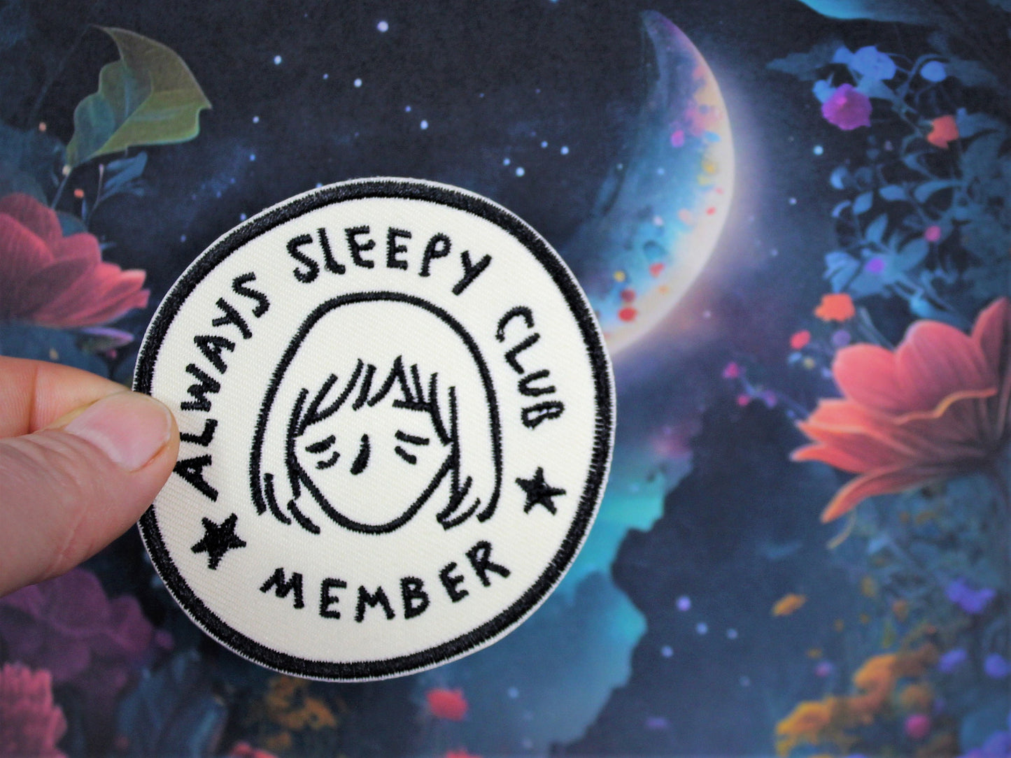 Always Sleepy Club Member Patch