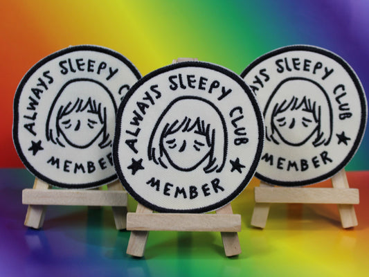 Always Sleepy Club Member Patch