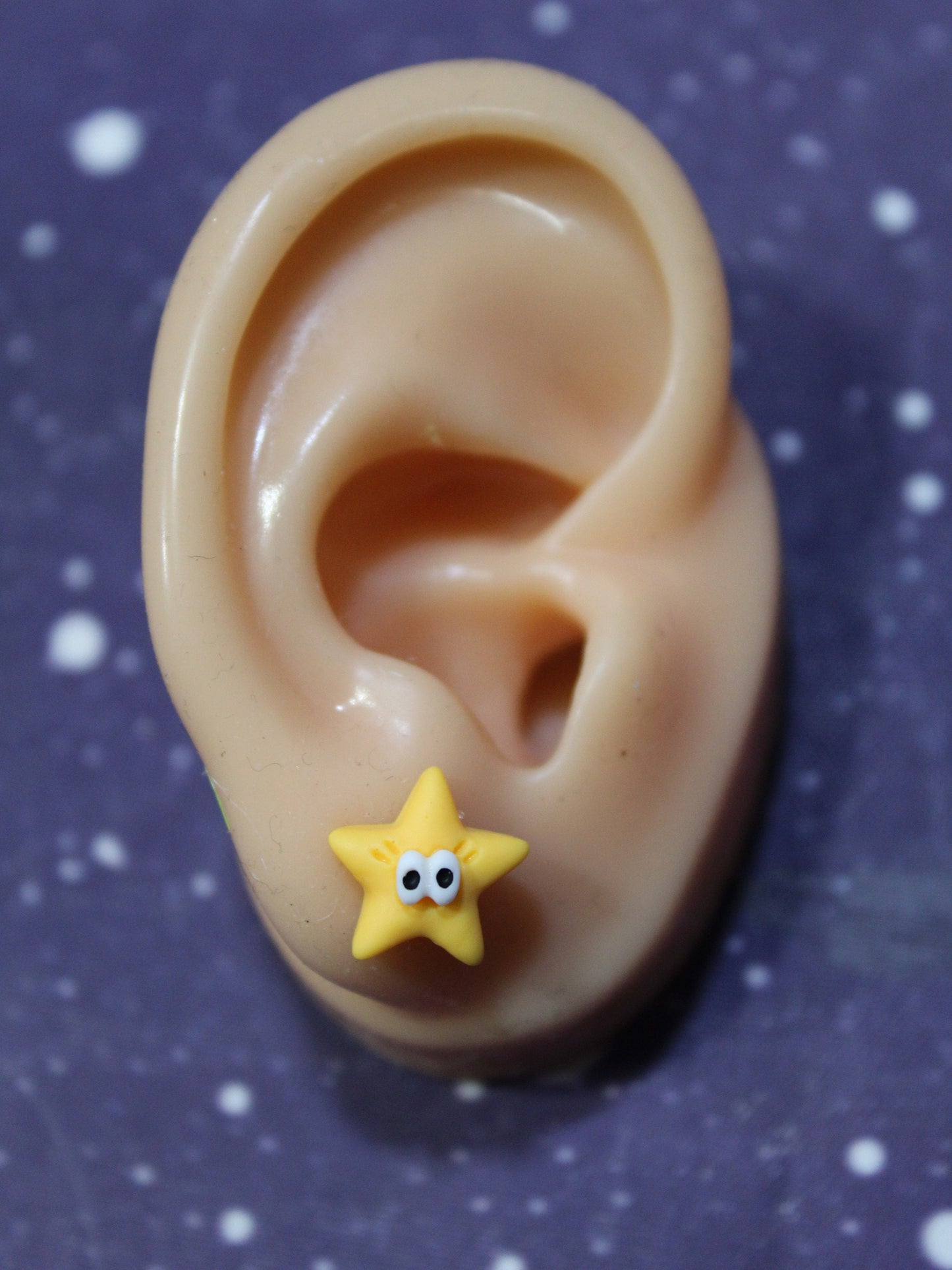 Star Earrings, Star Stud Earrings, Smiling Star Earrings, Kawaii Star Earrings, Celestial Earrings, Kids Earrings, Astronomers Gift