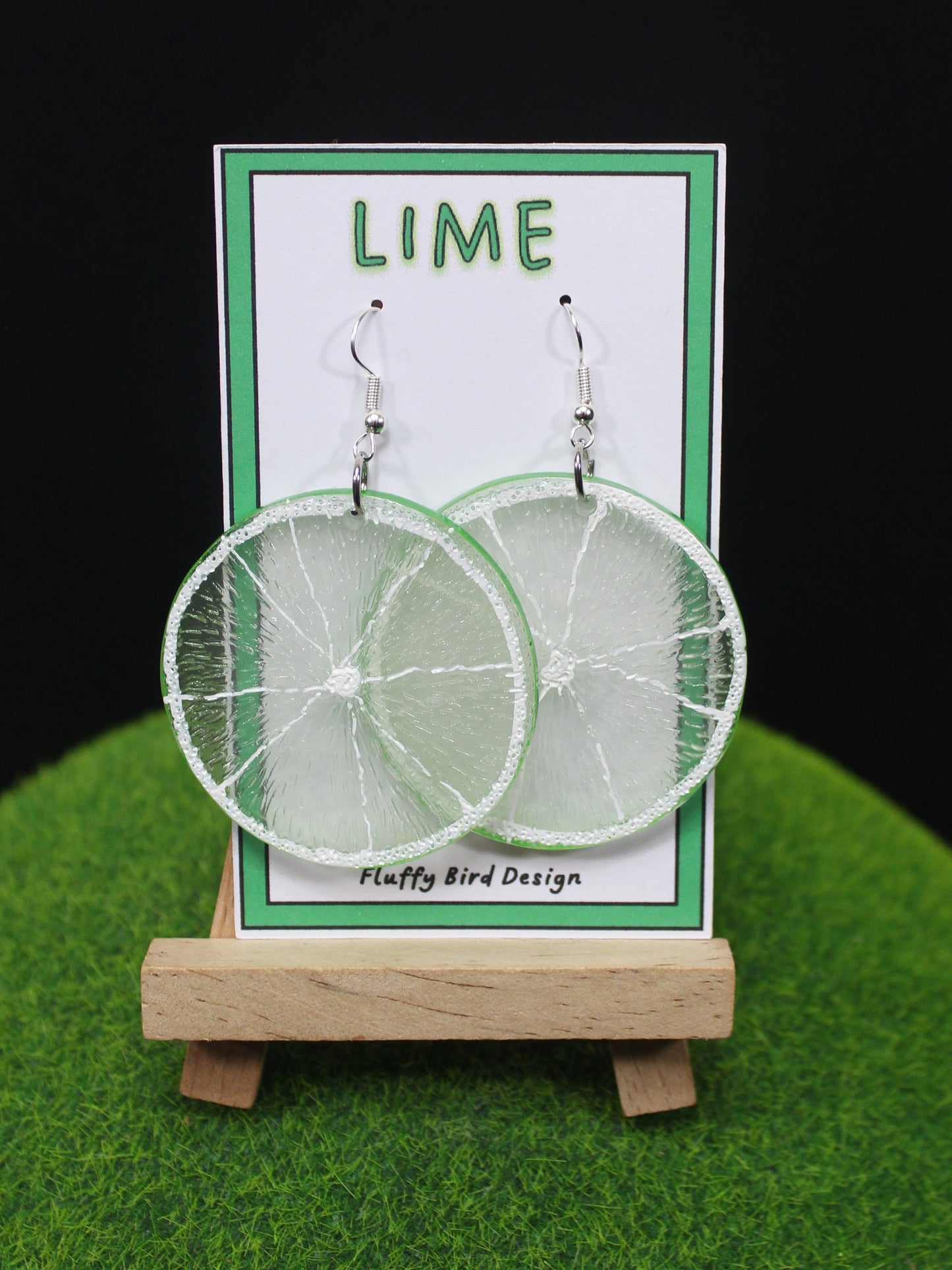 Large fruit slices, Lemon Slice, Kiwi Slice, Lime Slice, Orange Slice, Large Fruit Earrings, Holiday Accessories, Summer Earrings,