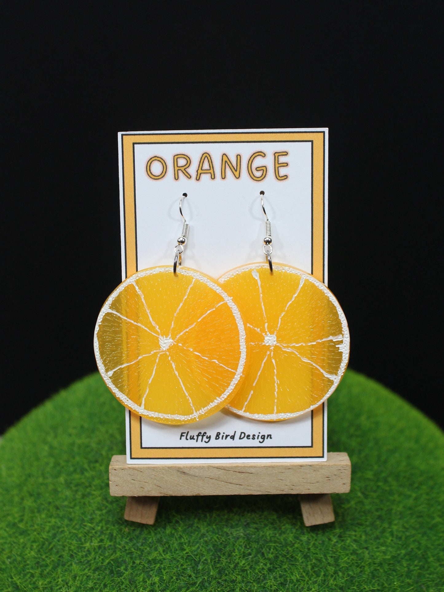 Large fruit slices, Lemon Slice, Kiwi Slice, Lime Slice, Orange Slice, Large Fruit Earrings, Holiday Accessories, Summer Earrings,