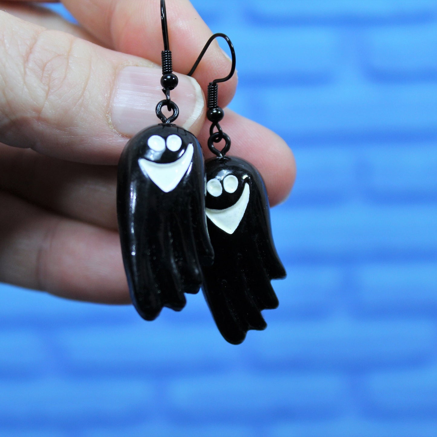 Ghost Dangle Earrings, Ghost Earrings, Kawaii Ghost Earrings, Spooky Earrings, Cute Ghost Earring, Halloween Party