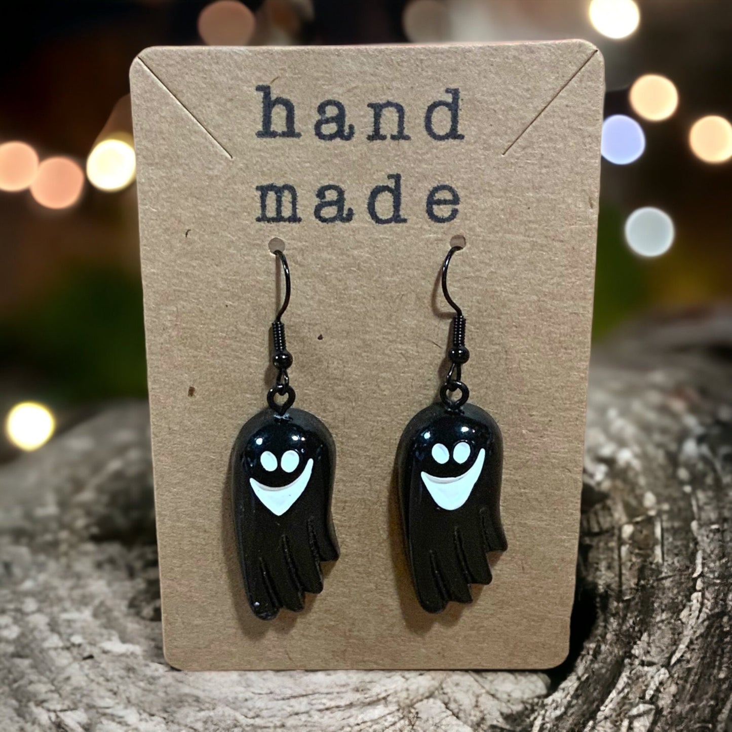 Ghost Dangle Earrings, Ghost Earrings, Kawaii Ghost Earrings, Spooky Earrings, Cute Ghost Earring, Halloween Party