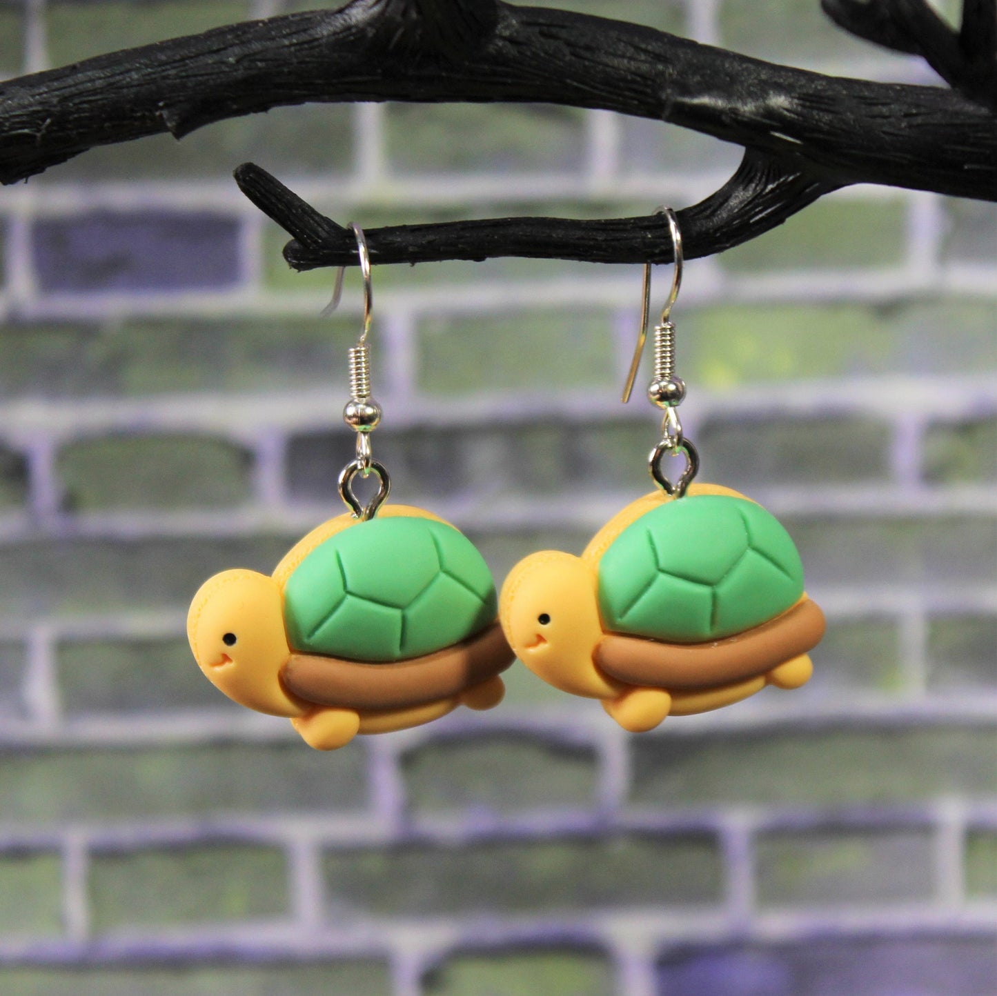 Turtle Earrings, Tortoise Earrings, Animal Earrings, Nature Inspired, Unique Gift, Snapping Turtle, Loggerhead Turtle