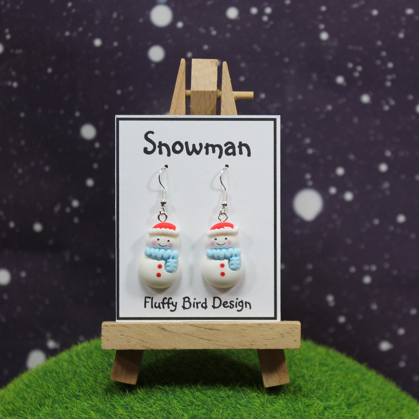 Polar Bear Earrings, Snowman Earrings, Penguine Earrings, Christmas Present, Party Earrings, Winter Wonderland,