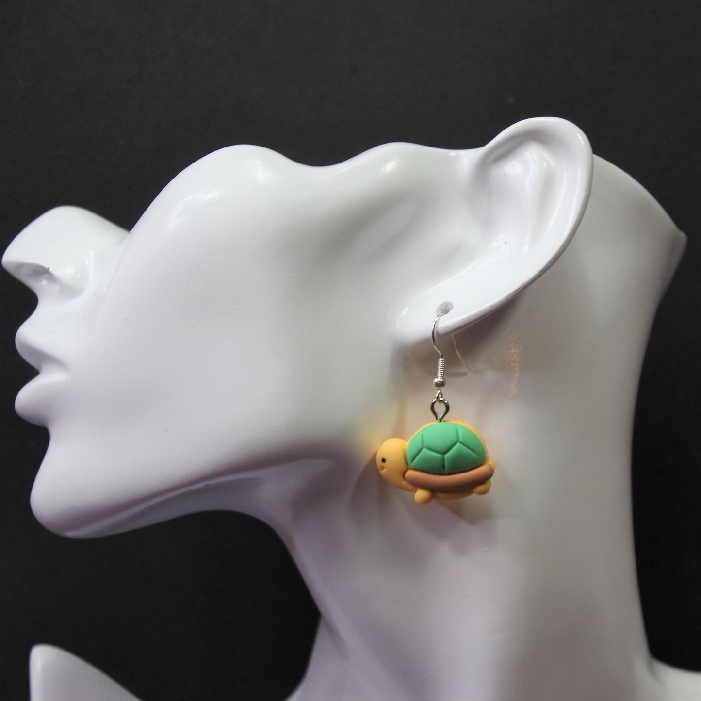 Turtle Earrings, Tortoise Earrings, Animal Earrings, Nature Inspired, Unique Gift, Snapping Turtle, Loggerhead Turtle