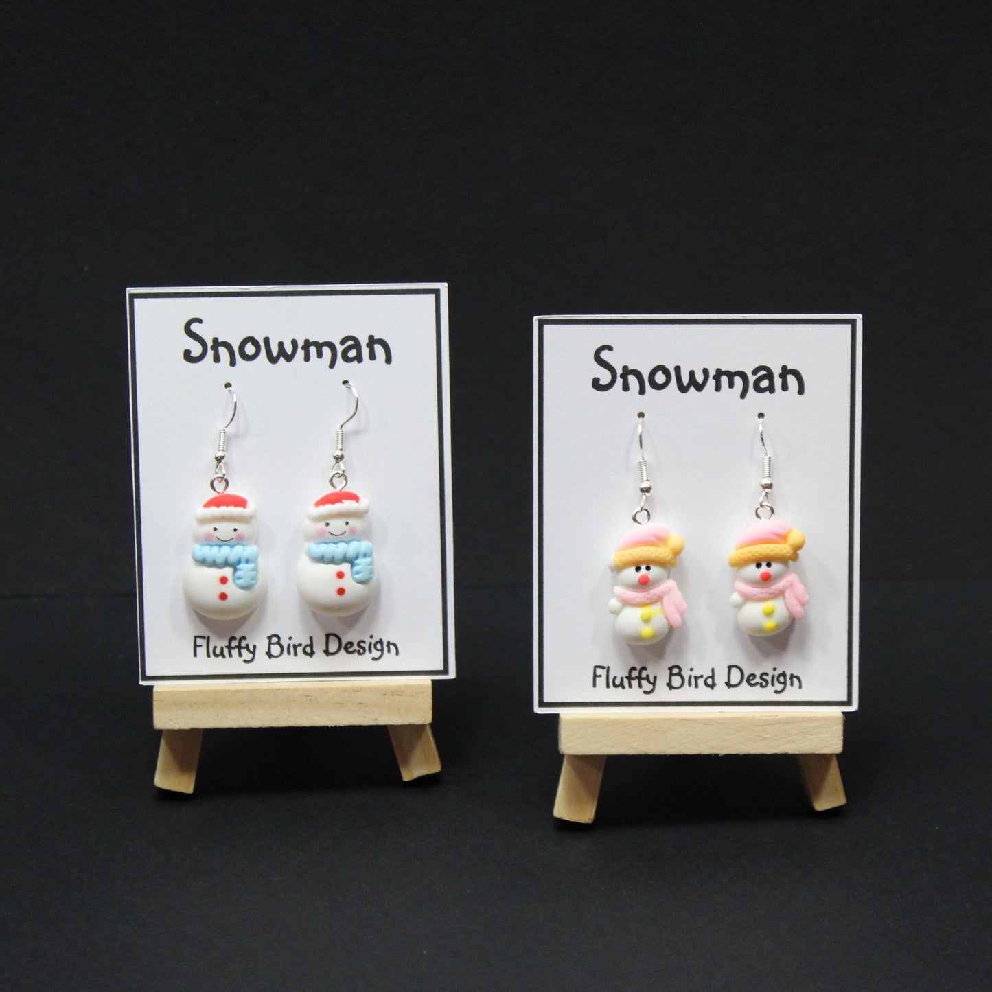 Snowman Earrings, Christmas Earrings, Christmas Jewellery, Holiday Earrings, Snowman Stud Earrings, Snowman Christmas Earrings, Xmas Gift