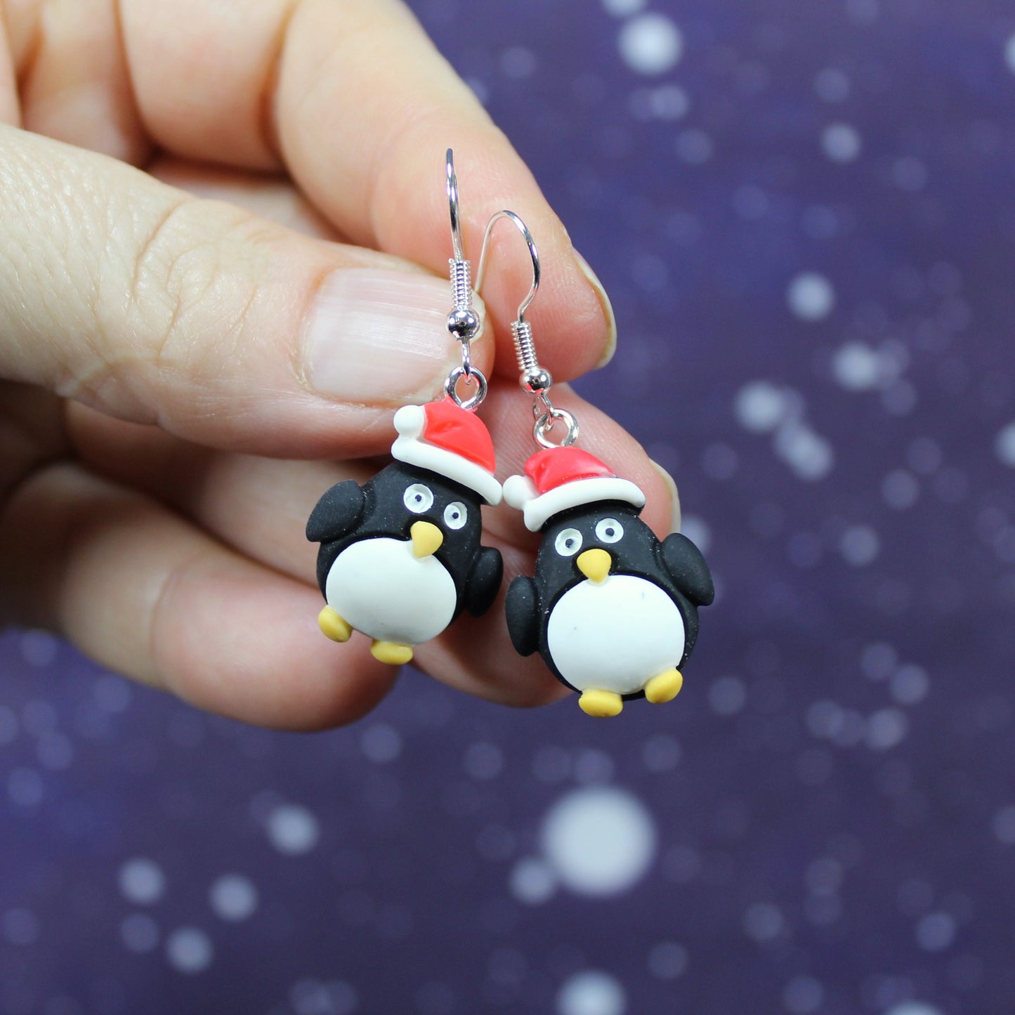 Polar Bear Earrings, Snowman Earrings, Penguine Earrings, Christmas Present, Party Earrings, Winter Wonderland,